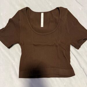 Babaton Brown Top